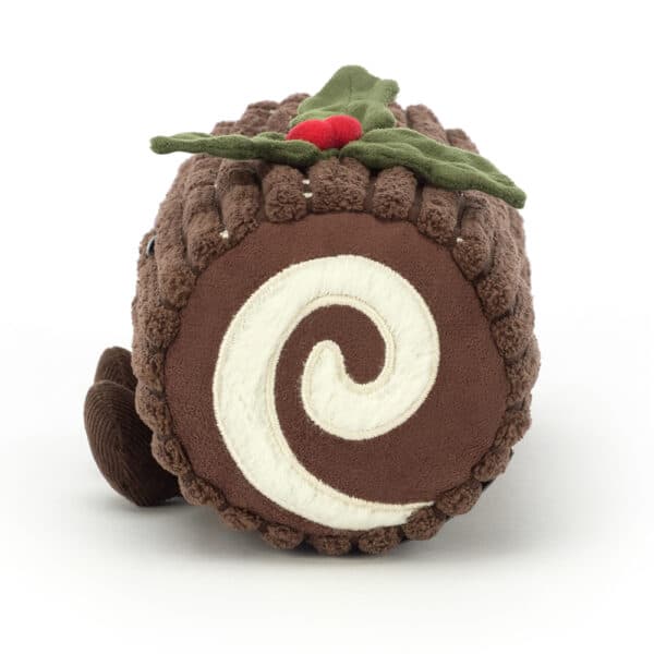 Jellycat Kerst Knuffel Amuseable Yule Log  - Chocolade Rolletje