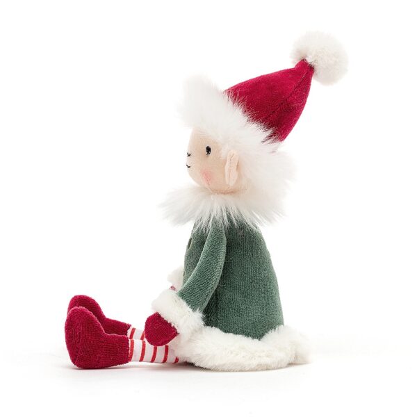 Jellycat Kerst Knuffel Leffy Elf - Small
