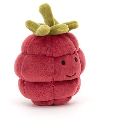 Jellycat Fabulous Fruit Raspberry - Knuffel Framboos