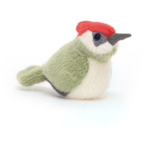 Jellycat Birdling Woodpecker - Knuffel Specht (10 cm)