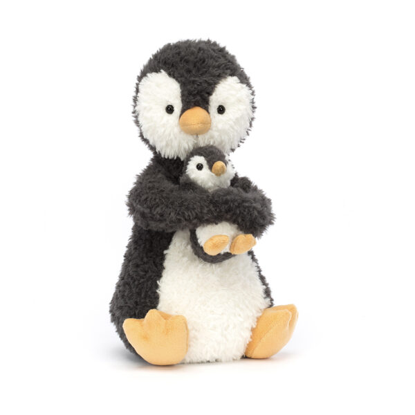 Jellycat Knuffel Huddles Knuffel Pinguïn met Baby