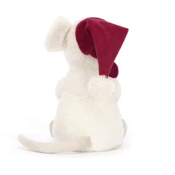 Jellycat Kerst Knuffel Merry Mouse Candy Cane - Muis met zuurstok