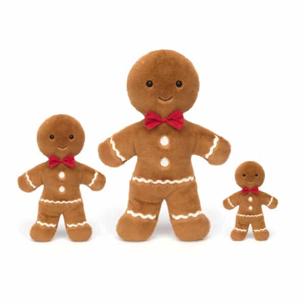 Jellycat Kerst Knuffel Jolly Gingerbread Fred  - Taai Taai pop Fred Huge