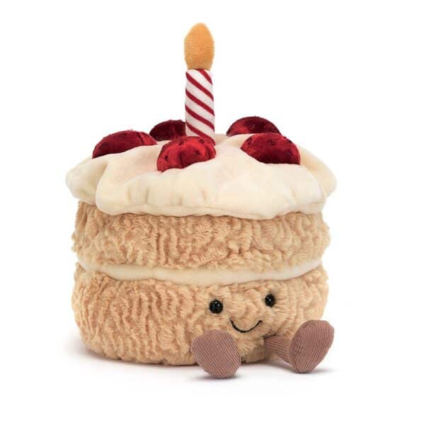 670983138917 Jellycat Amuseable Knuffel Verjaardagstaart - Birthday Cake 1