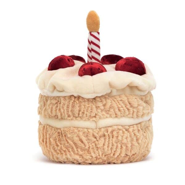 670983138917 Jellycat Amuseable Knuffel Verjaardagstaart - Birthday Cake 3