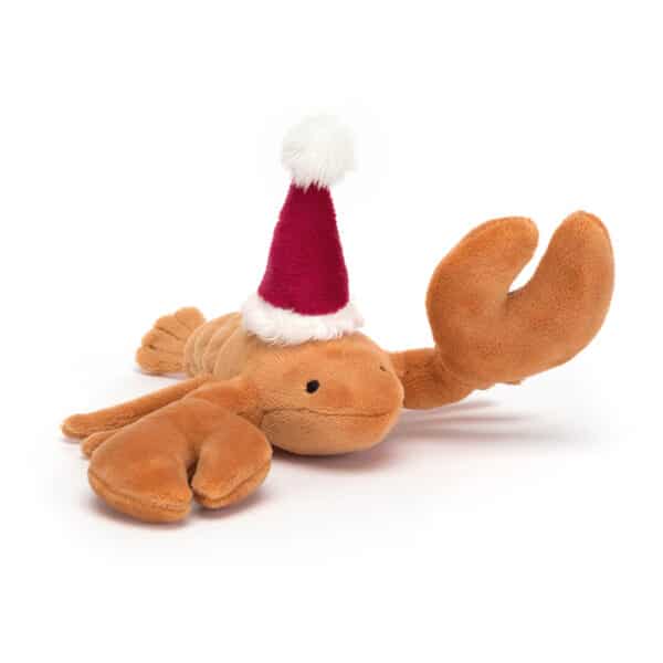 Jellycat Kerst Knuffel Celebration Crustacean Lobster - Kerst Kreeft