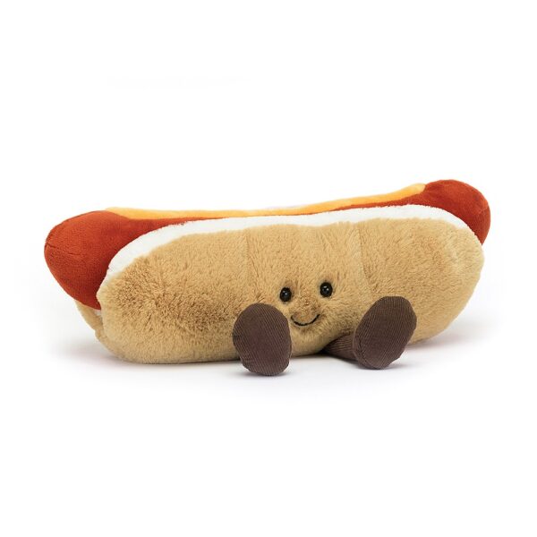 670983139556 Jellycat Amuseable Knuffel Hot Dog 1
