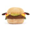 670983141283 Jellycat Amuseable Knuffel Hamburger - A2BU - (2)