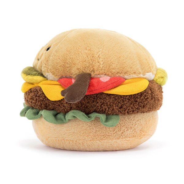 670983141283 Jellycat Amuseable Knuffel Hamburger - A2BU - (3)