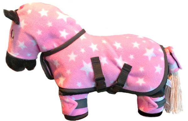 Crafty Ponies Knuffeldeken Set Roze Ster incl. instructieboekje
