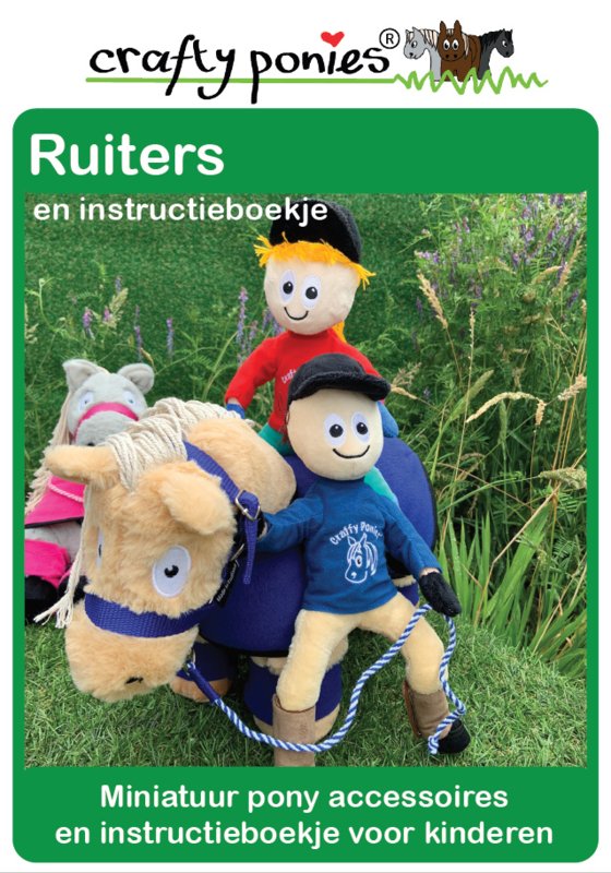 Crafty Ponies Ruiter Cap Overtrek en Vest Burberry incl. instructieboekje