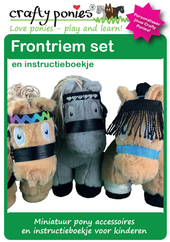 Crafty Ponies Frontriemen Set incl. instructieboekje