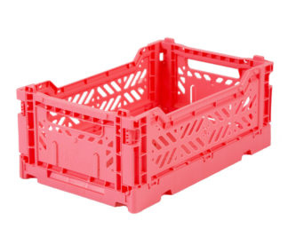 AyKasa Folding Crate Mini Box - Dark Pink