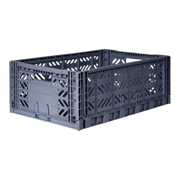 AyKasa Folding Crate Maxi Box - Cobalt Blue