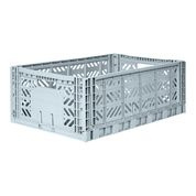 AyKasa Folding Crate Maxi Box - Pale Blue