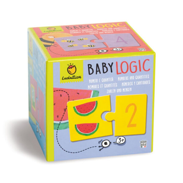 Ludattica Puzzel Baby Logic - Cijfers + 3jaar
