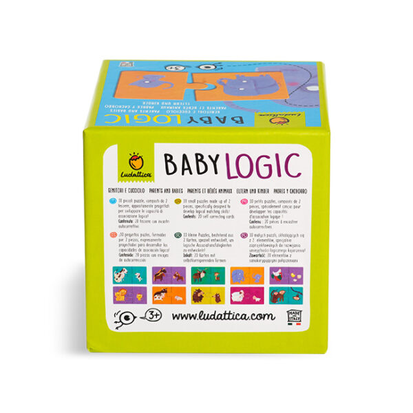 Ludattica Puzzel Baby Logic - Ouders en Baby + 3jaar