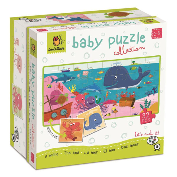 Ludattica Puzzel Baby Logic - Zee + 2jaar