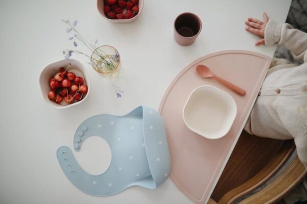 Mushie Placemat Silicone Place Mat - Cherry
