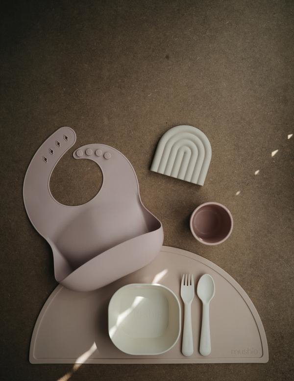 Mushie Placemat Silicone Place Mat - Clay