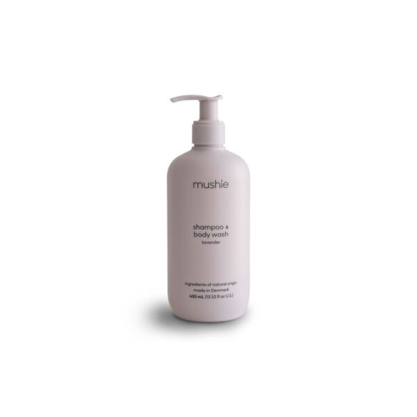 Mushie Baby Shampoo & Body Wash - Lavendel (400ml)
