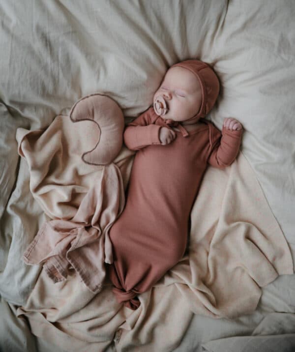 Mushie Slaapzak Newborn - Cedar 0-3 maand