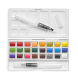 Ooly Aquarel Verf Chroma Blends Travel Watercolor Palette - 24 kleuren