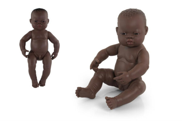Miniland Babypop Afrikaans - Boy (40 cm)