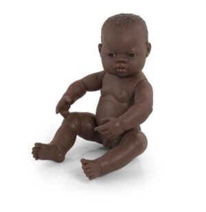 Miniland Babypop Afrikaans - Girl (40cm)
