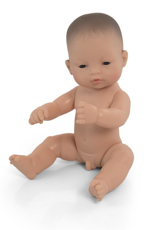 Miniland Babypop Aziatisch - Jongen (32cm)