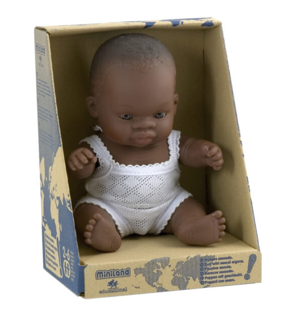 Miniland Babypop Afrikaans - Boy (21 cm)