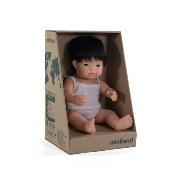 Miniland Pop Aziatisch - Boy (38 cm)