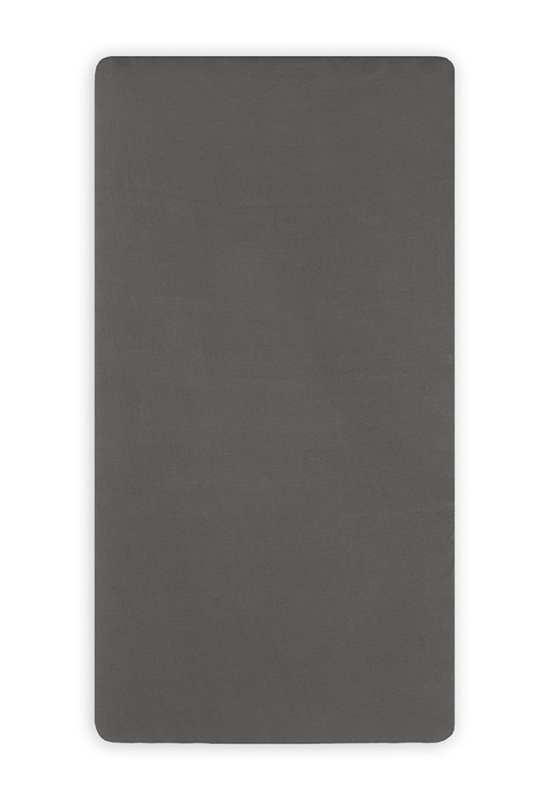 Jollein Hoeslaken Ledikant Jersey - Storm Grey (60 x 120 cm)