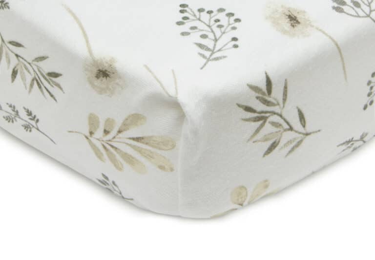 Jollein Hoeslaken Wieg Jersey Wild Flowers X Cm