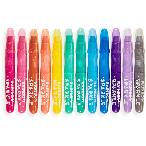 Ooly Gelkrijt Rainbow Glitter Sparkle Gel Crayons - Set van 12