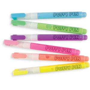 Ooly Magic Puffy Pen Neon - 6 kleuren