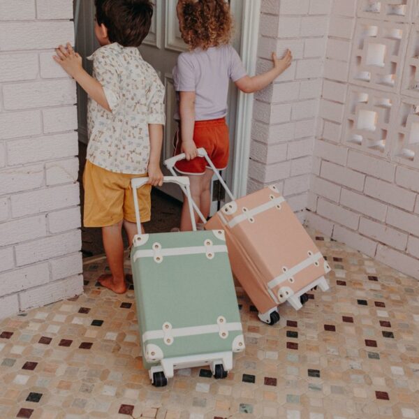 Olli Ella See-Ya Suitcase Reiskoffer - Blush