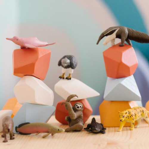 Safari Speelfiguren Toob Set - Dieren Zuid-Amerika