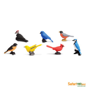 Safari Speelfiguren Toob Set - Vogels in de Tuin