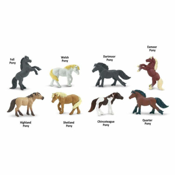 Safari Speelfiguren Toob Set - Pony's