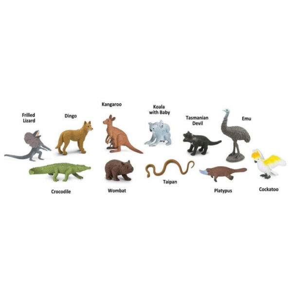 Safari Speelfiguren Toob Set - Dieren Australië