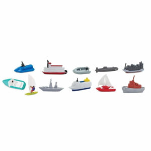 Safari Speelfiguren Toob Set - Voertuigen op het Water