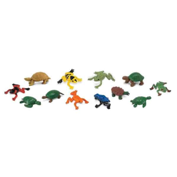 Safari Speelfiguren Toob Set - Schildpadden en Kikkers