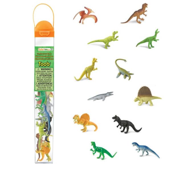 Safari Speelfiguren Toob Set - Vleeseetende Dino's