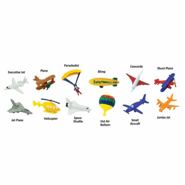 Safari Speelfiguren Toob Set - Voertuigen in de Lucht