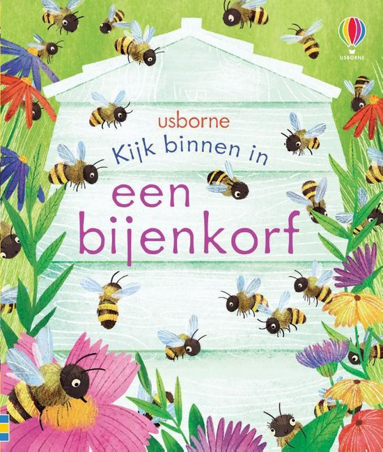 Uitgeverij Usborne Kijk binnen in een Bijenkorf + 3jr