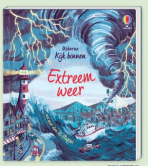Uitgeverij Usborne Kijk Binnen Extreem Weer (flapjesboek) +6jr