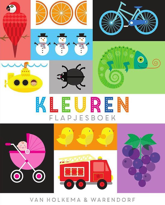 Uitgeverij Unieboek Kleuren Flapjesboek + 2jr