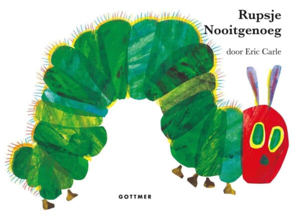 Uitgeverij Gottmer Rupsje Nooitgenoeg (karton) + 3jr