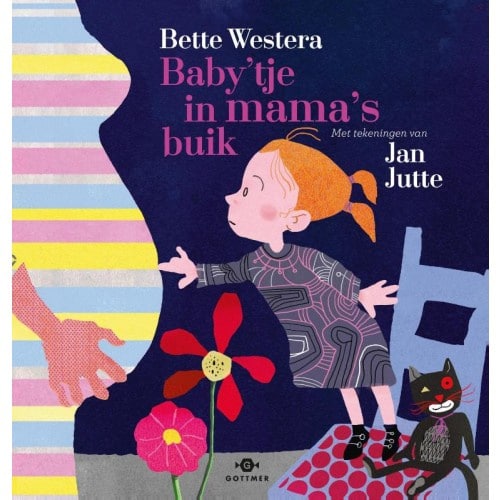 Uitgeverij Gottmer Baby'tje in mama's buik - Bette Westera